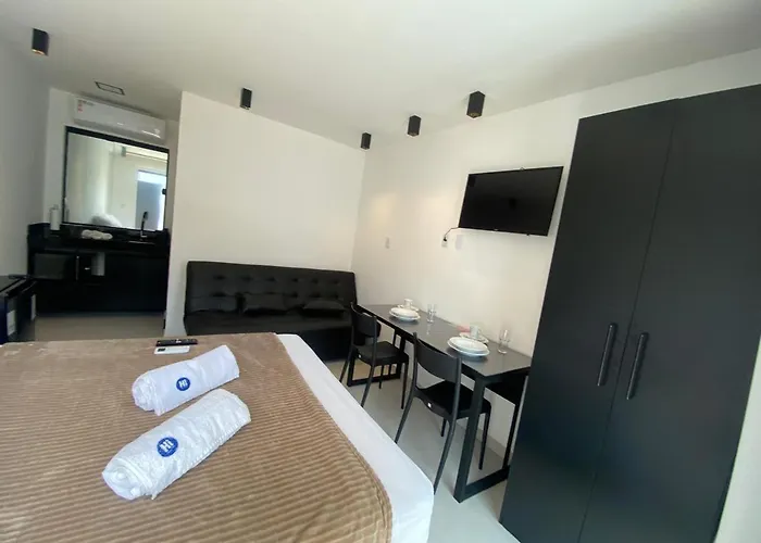 Pipa Premium Flat - Com Piscina Privativa E Estacionamento