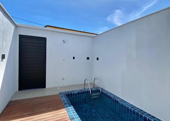 Pipa Premium Flat - Com Piscina Privativa E Estacionamento